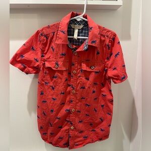 Matilda Jane with Joanna Gaines boys button up shirt